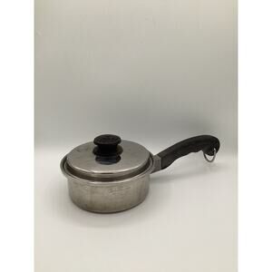 Vintage Saladmaster 18-8 Tri Clad 1 Qt